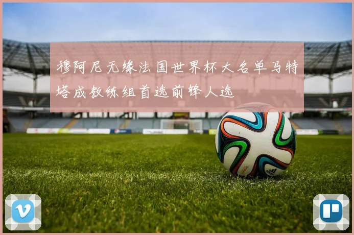 穆阿尼无缘法国世界杯大名单马特塔成教练组首选前锋人选