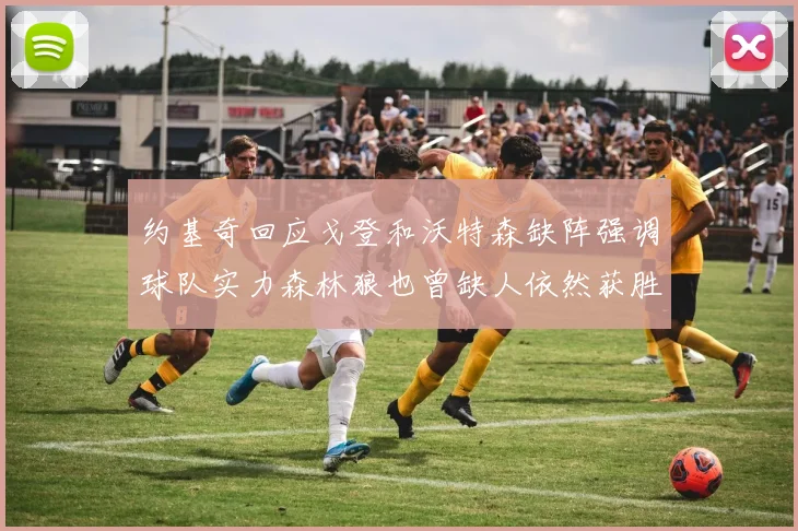 约基奇回应戈登和沃特森缺阵强调球队实力森林狼也曾缺人依然获胜